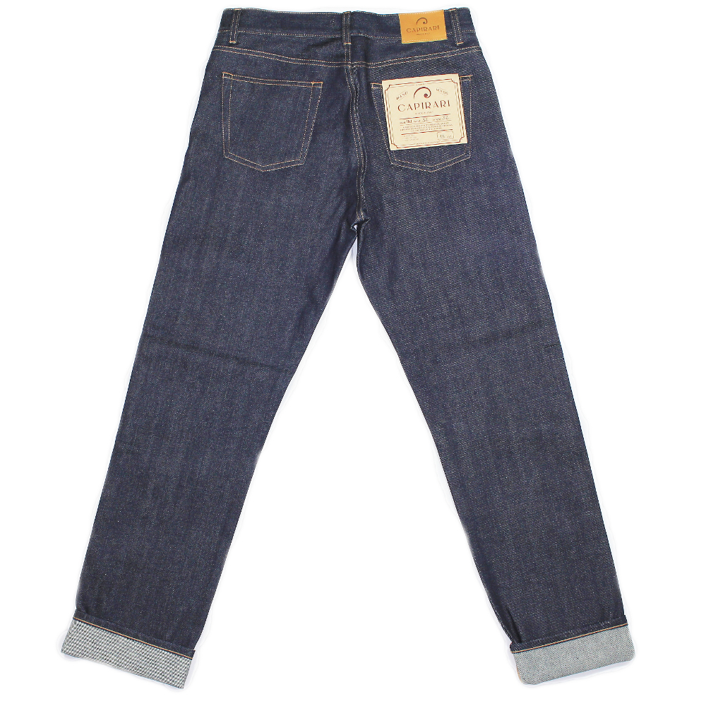 IKI denim giapponese cimosato raw - immagine 2