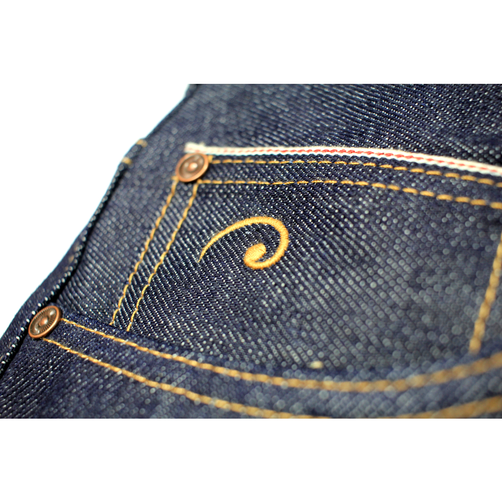 IKI denim giapponese cimosato raw - immagine 6