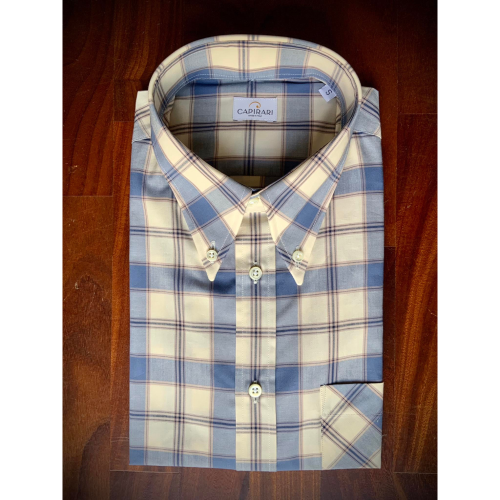 Morris 12 collo button-down manica corta