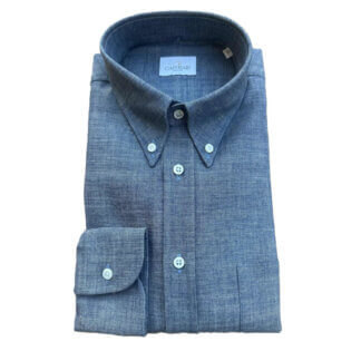 Davis 7 button-down collar chambray