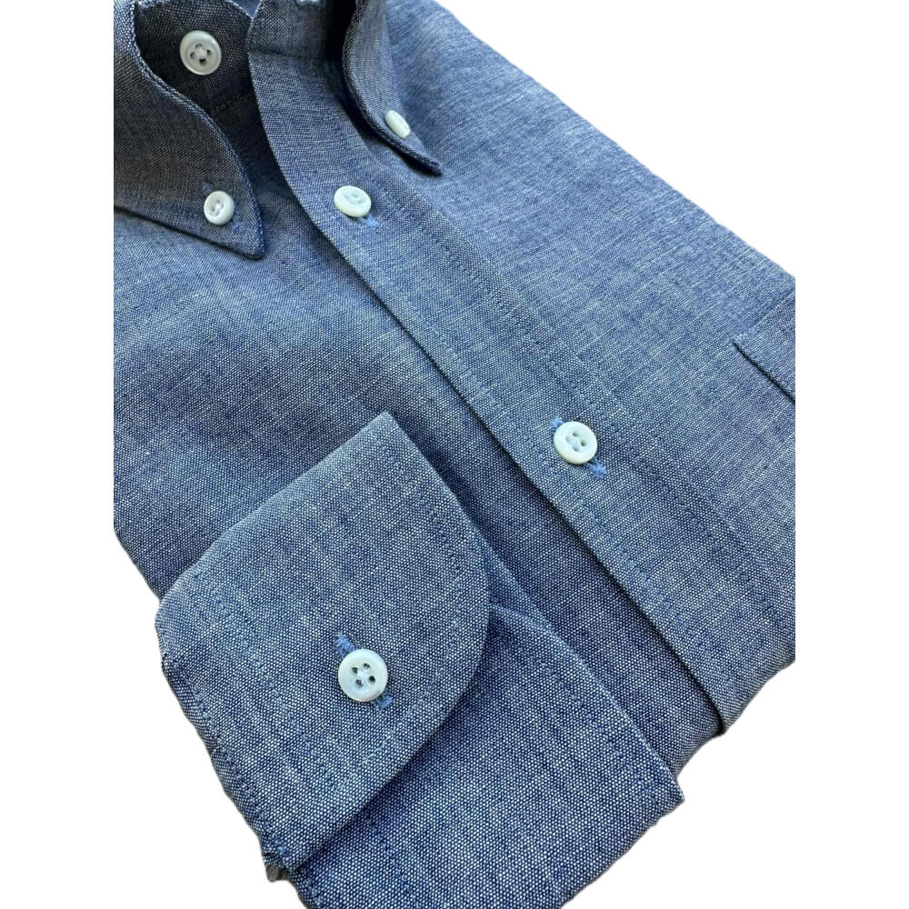 Davis 7 button-down collar chambray - Image 4