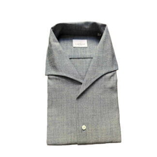 Amalfi long sleeve capri collar chambray