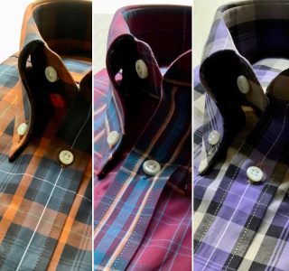 Just uploaded the new #Morris shirts.
Get yours on: www.capirari.com

#Capirari #plaidshirt #rollcollar #madeinItaly #buttondown #clothing #detail #motherofpearlbutton
